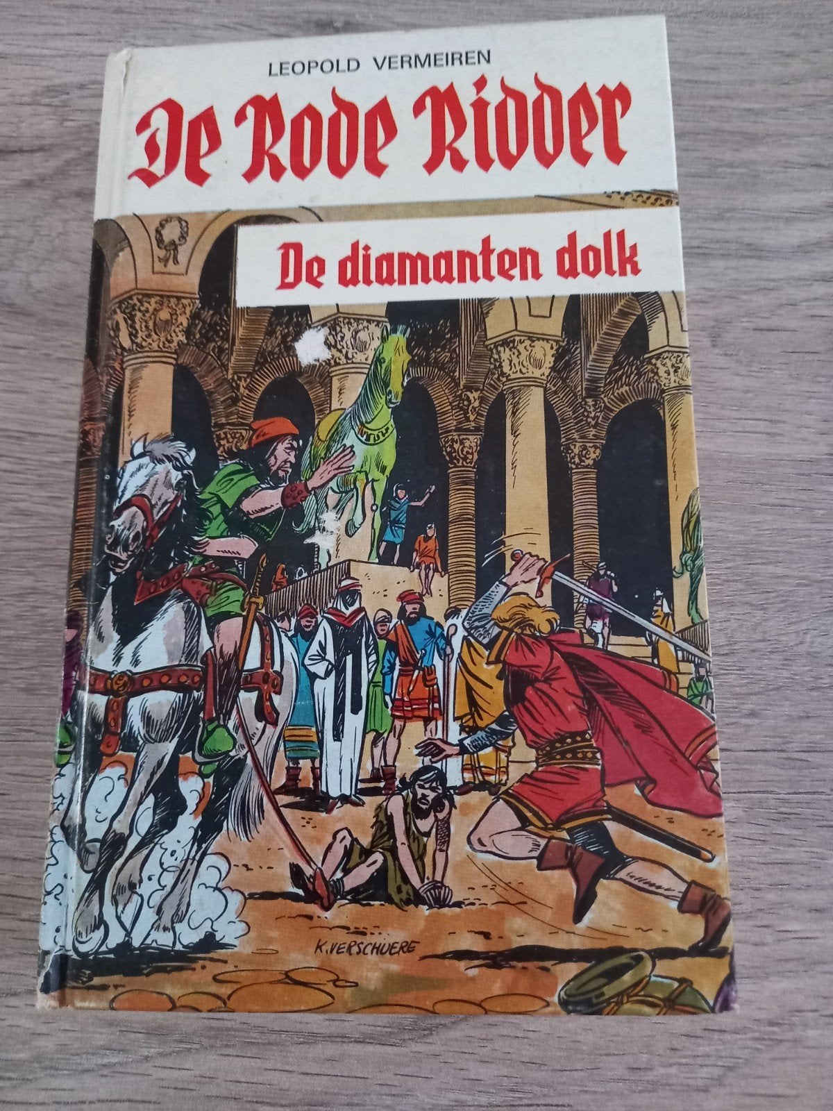 leesboek de rode ridder, Ophalen