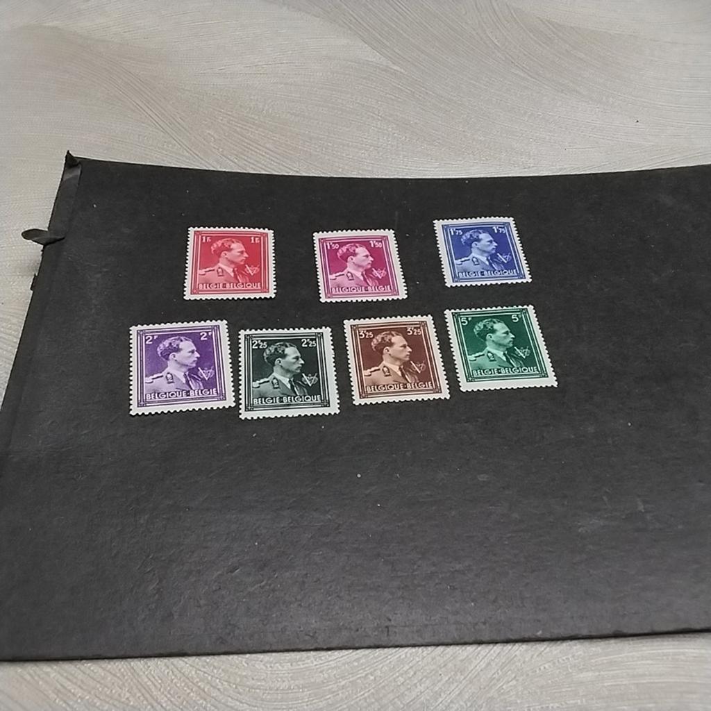 BELGIE 690/696 scharnier met cote 2,85 €., Ophalen of Verzenden