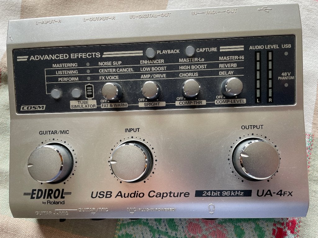 USB/MiDi  EDIROL UA-4fx, Muziek en Instrumenten, Ophalen of Verzenden, Gebruikt