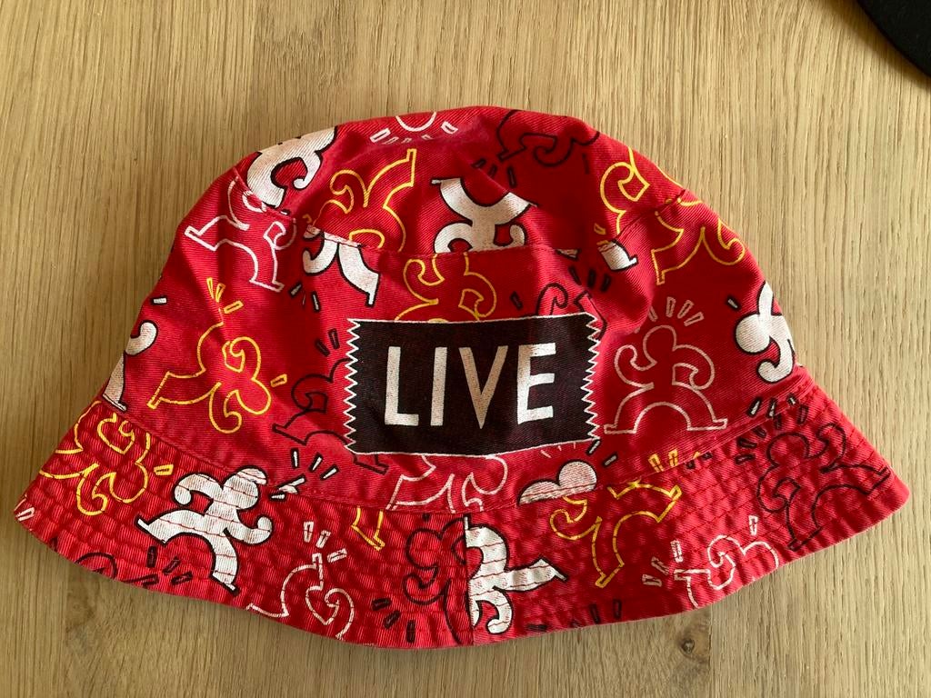 Festivalpetje “Live”, Verzamelen, Ophalen, Gebruikt, Kleding