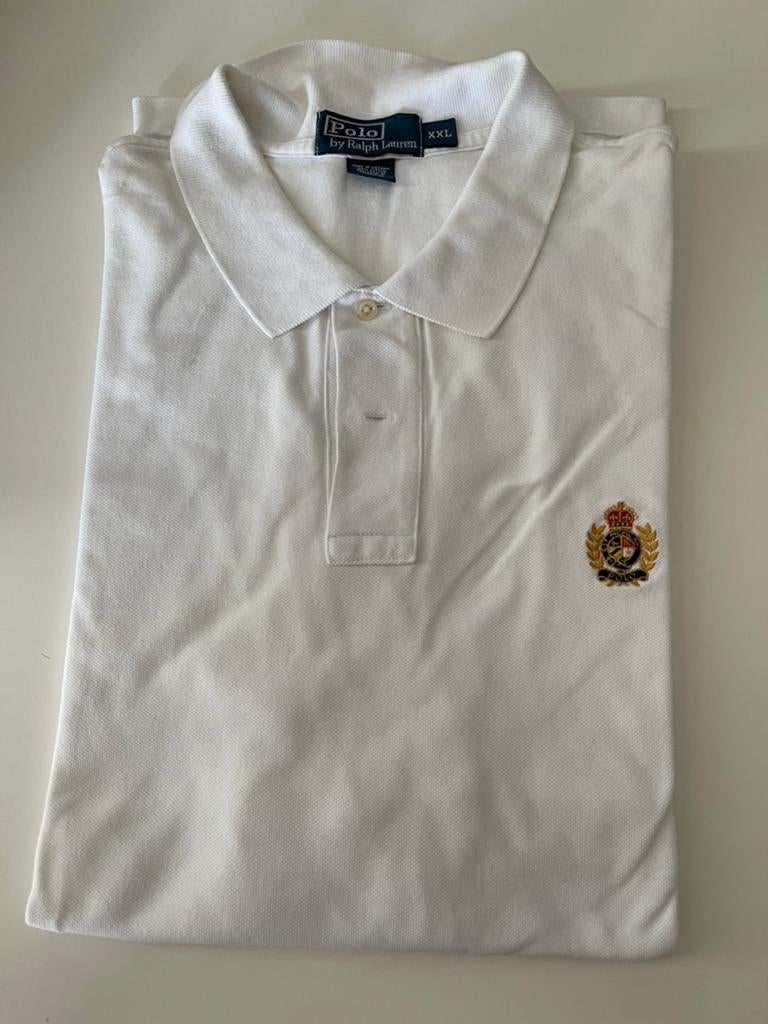 Ralph Lauren. Polo. Taille XXL, Envoi, Comme neuf, Blanc