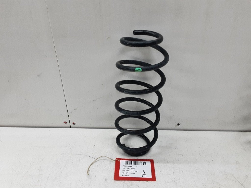 RESSORT DE SUSPENSION ARRIERE Peugeot 108 (01-2014/-), Kontakt-peugeot@peugeot.com, Utilisé, Peugeot Deutschland GmbH, Bahnhofsplatz
65423  Rüsselsheim, DE