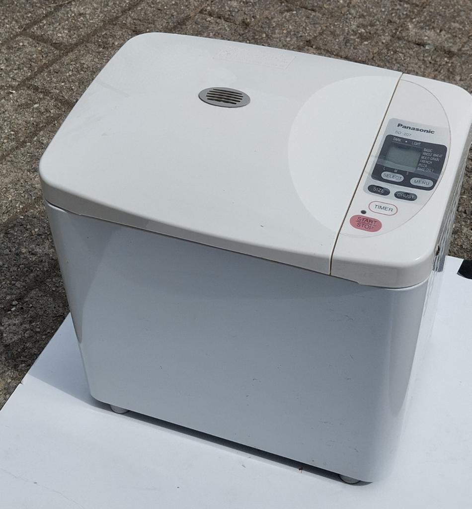 automatische broodmachine Panasonic SD207 ALS NIEUW!, Elektronische apparatuur, Ophalen of Verzenden
