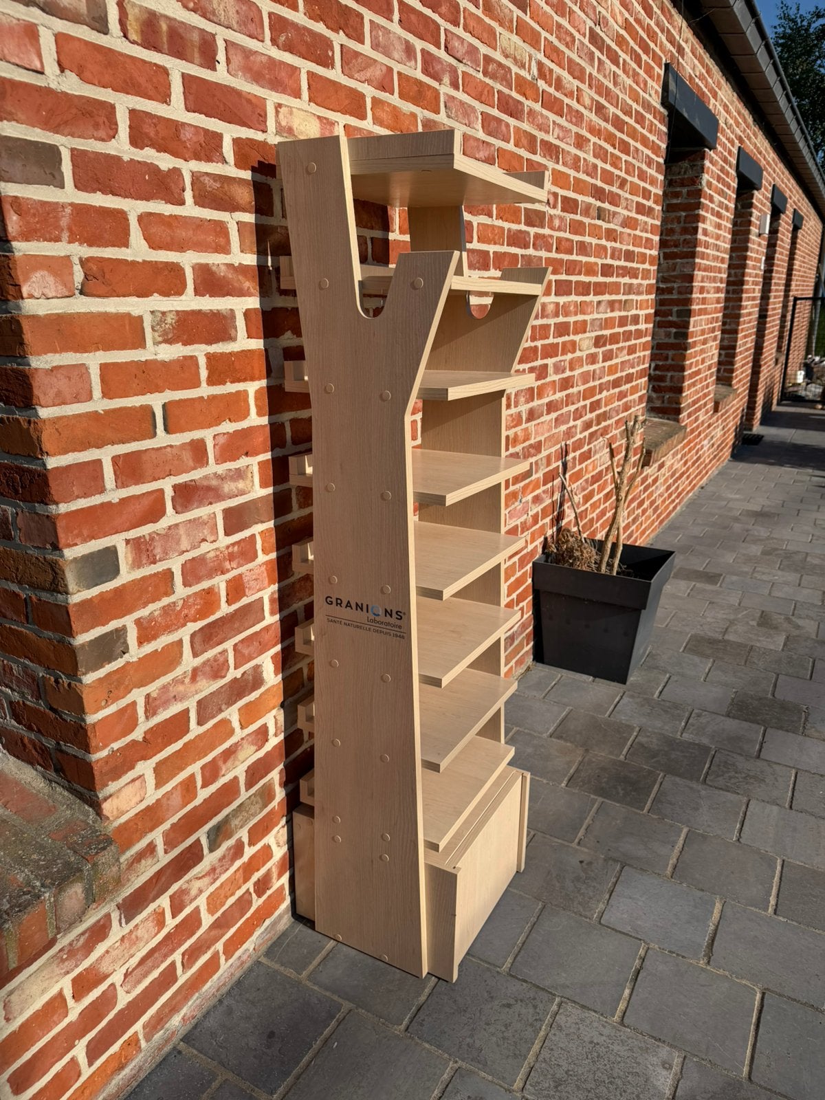 Presentoir Meuble étagère, Maison & Meubles, Enlèvement, Comme neuf