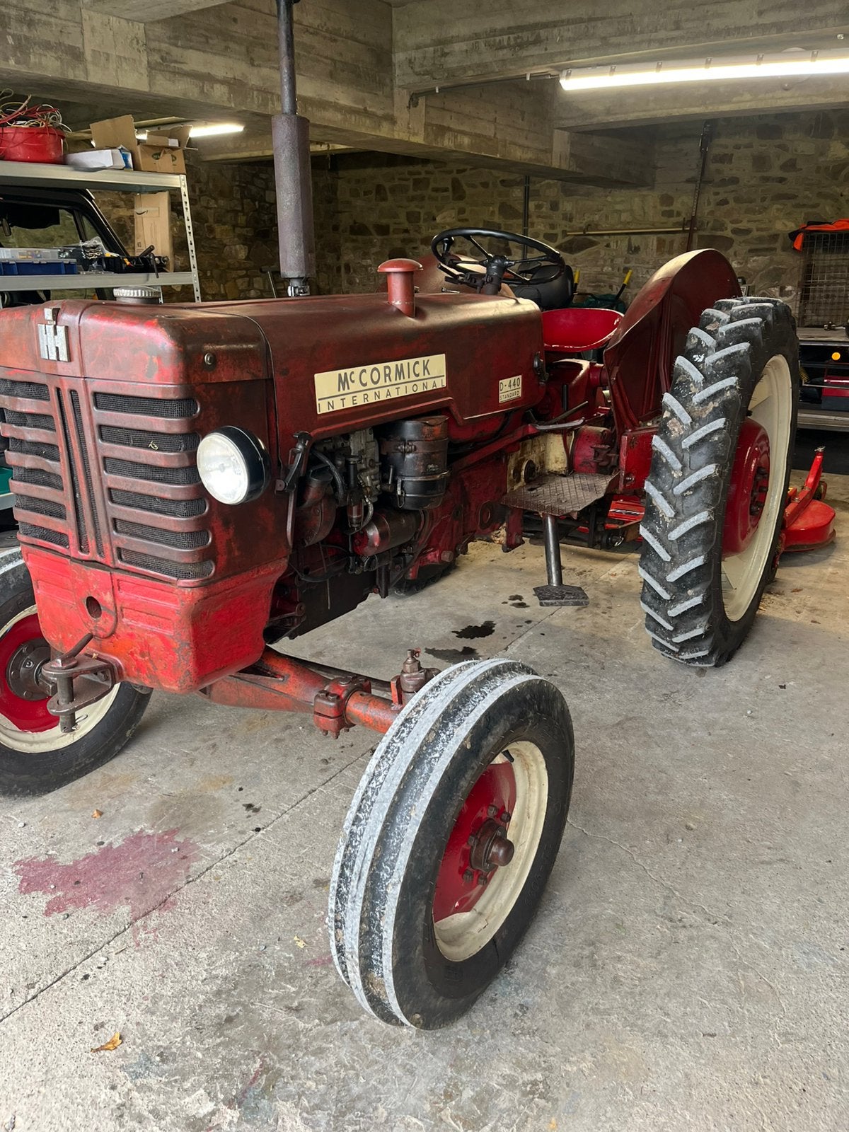 Mc Cormick d440, Enlèvement