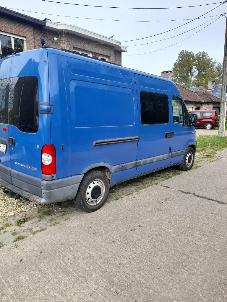 camper opel movano, Caravans en Kamperen, Mobilhomes, Particulier, tot en met 3, Diesel, Handgeschakeld, Chemisch toilet, Koelkast