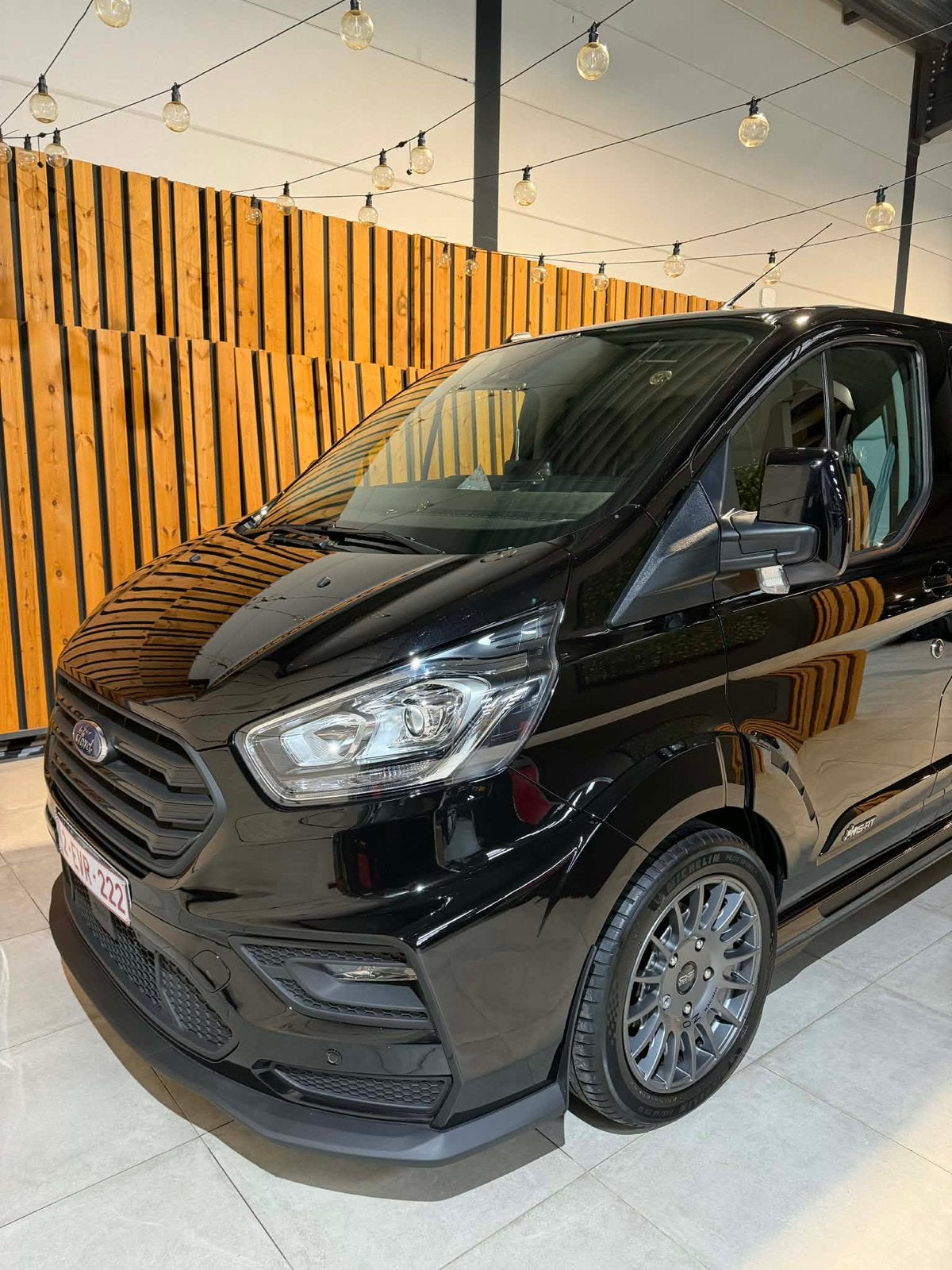 Ford Transit custom ms-rt, Automaat, 1995 cc, Euro 6, Zwart