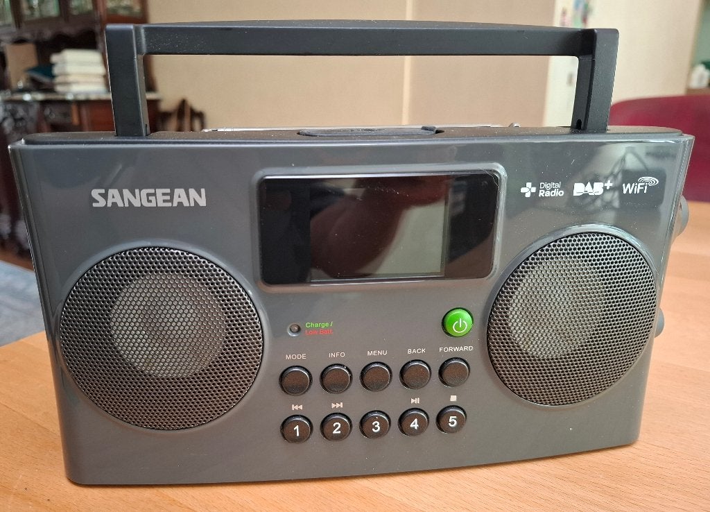 Internet radio SANGEAN WFR-29C, Ophalen of Verzenden, Zo goed als nieuw, Radio