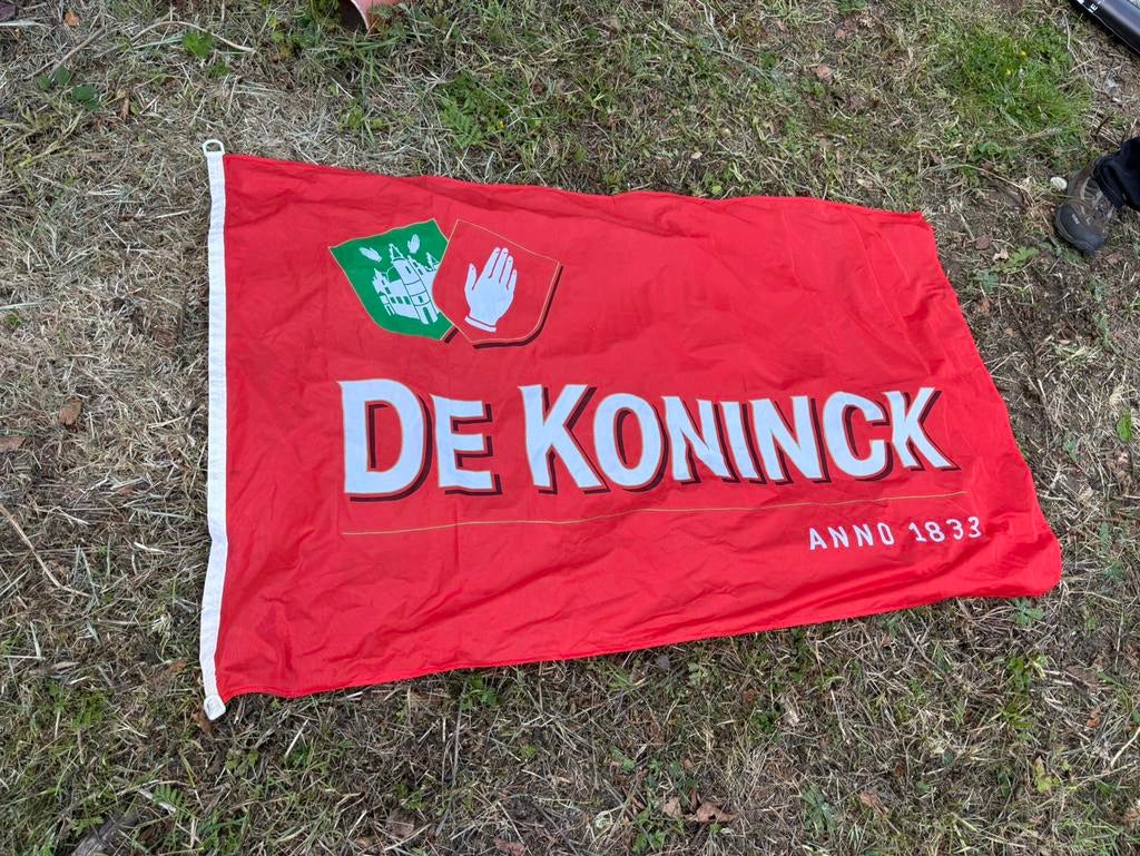 De Koninck vlag (brouwerij De Koninck), Verzamelen, Ophalen, Zo goed als nieuw, Overige typen, De Koninck