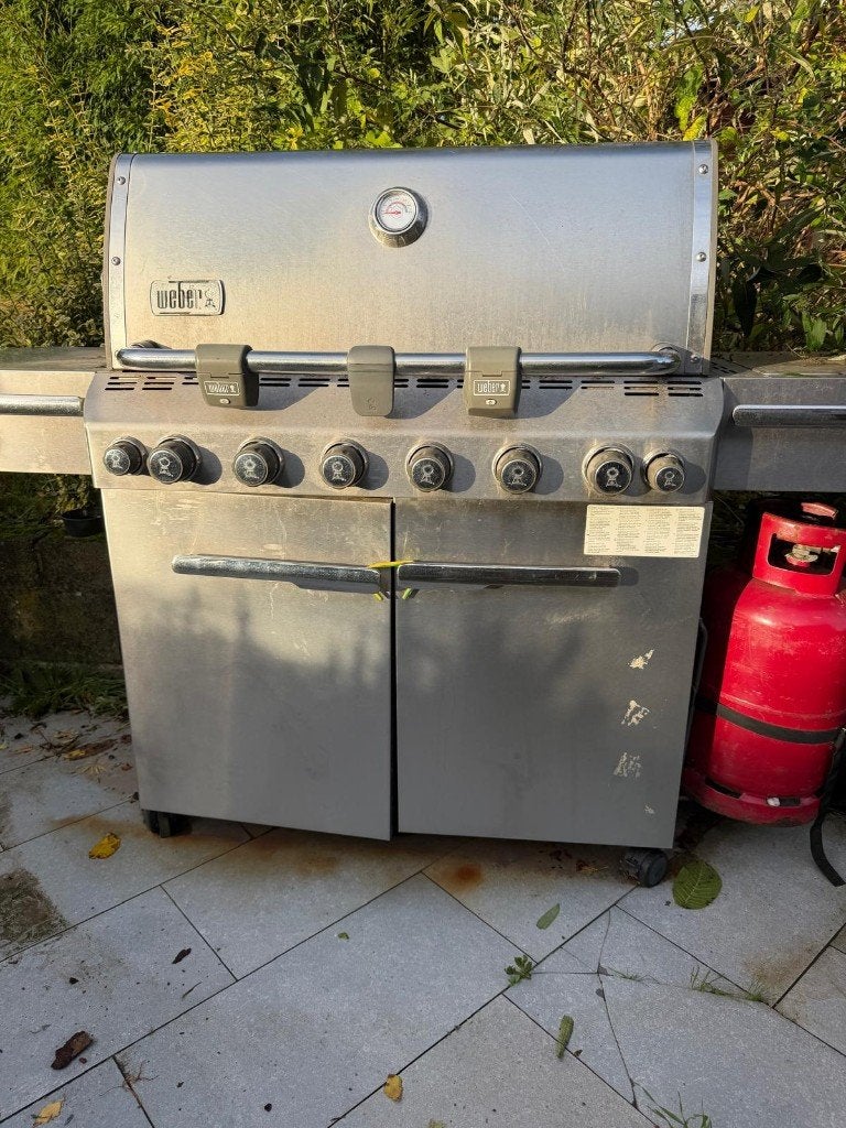 Barbecue WEBER Summit S-670, Jardin & Terrasse, Enlèvement, Utilisé, Weber