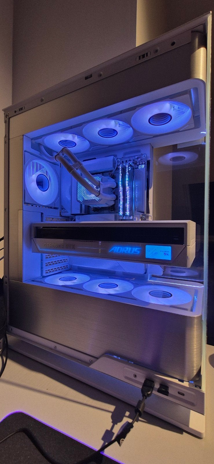 ultra gaming pc met rtx 5090, Ophalen, Zo goed als nieuw, Gaming, SSD