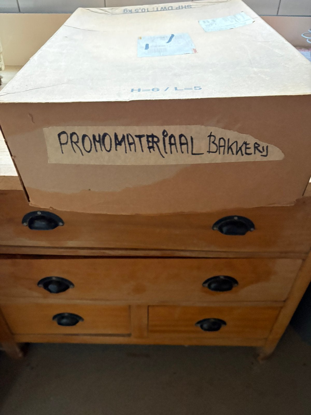 Promotie materiaal bakkerij, Ophalen of Verzenden, Zo goed als nieuw