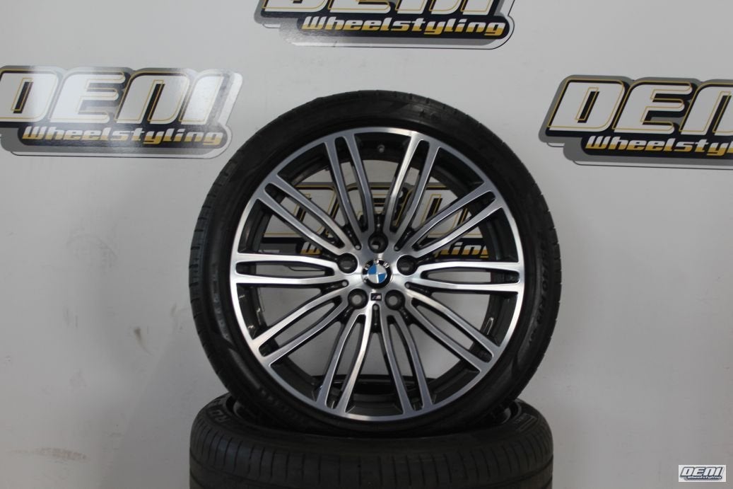 19” Originele BMW Styling M664 Breedset – 5 Serie – TPMS, 19 inch, -, -, Banden en Velgen