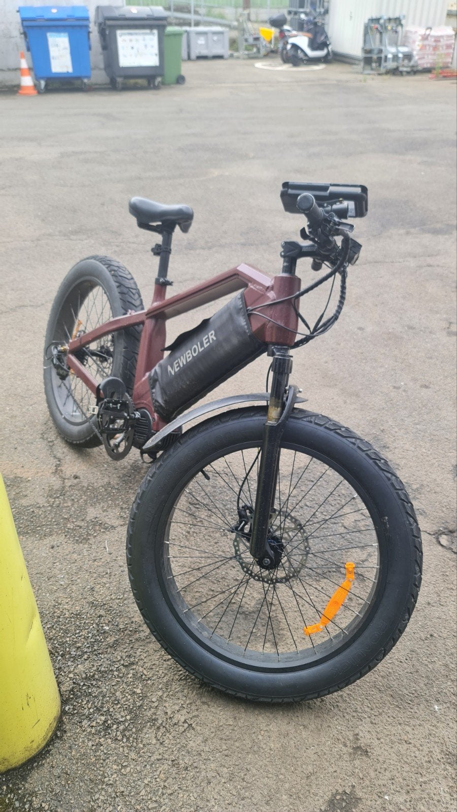 vélo électrique 50kh/h, Ophalen
