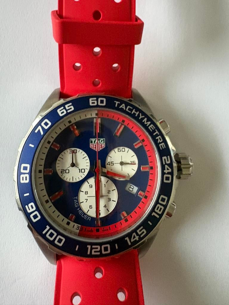 Max Verstappen Tag Heuer Formula 1 limited editie 2017, Polshorloge, Nieuw, Kunststof, Ophalen of Verzenden