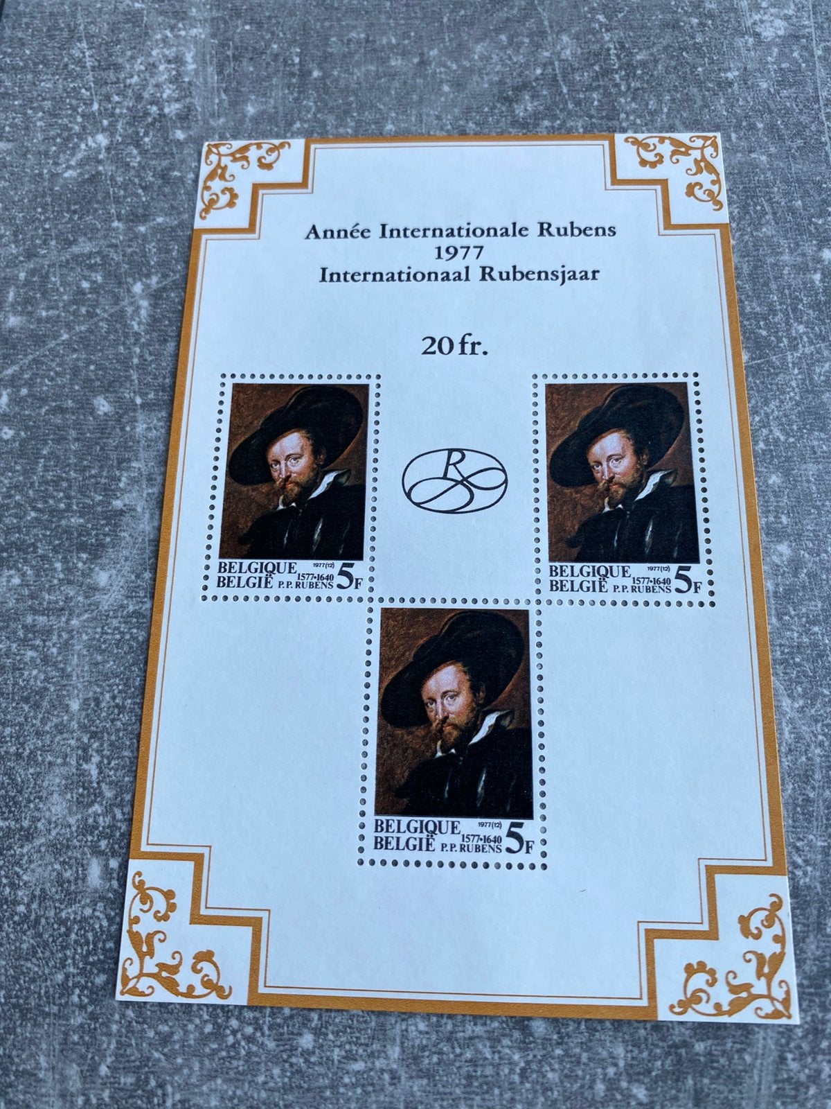 Rubens 1977 nieuw, Postzegels en Munten, Ophalen, Niet gestempeld, Frankeerzegel, Zonder stempel