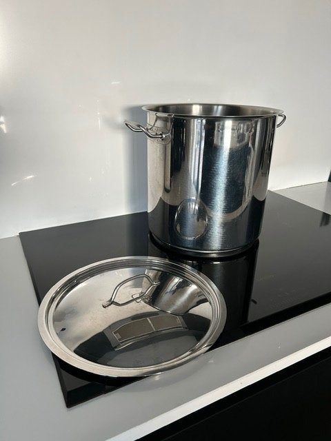 Inox kookpot, Met deksel, Ophalen of Verzenden, Inox