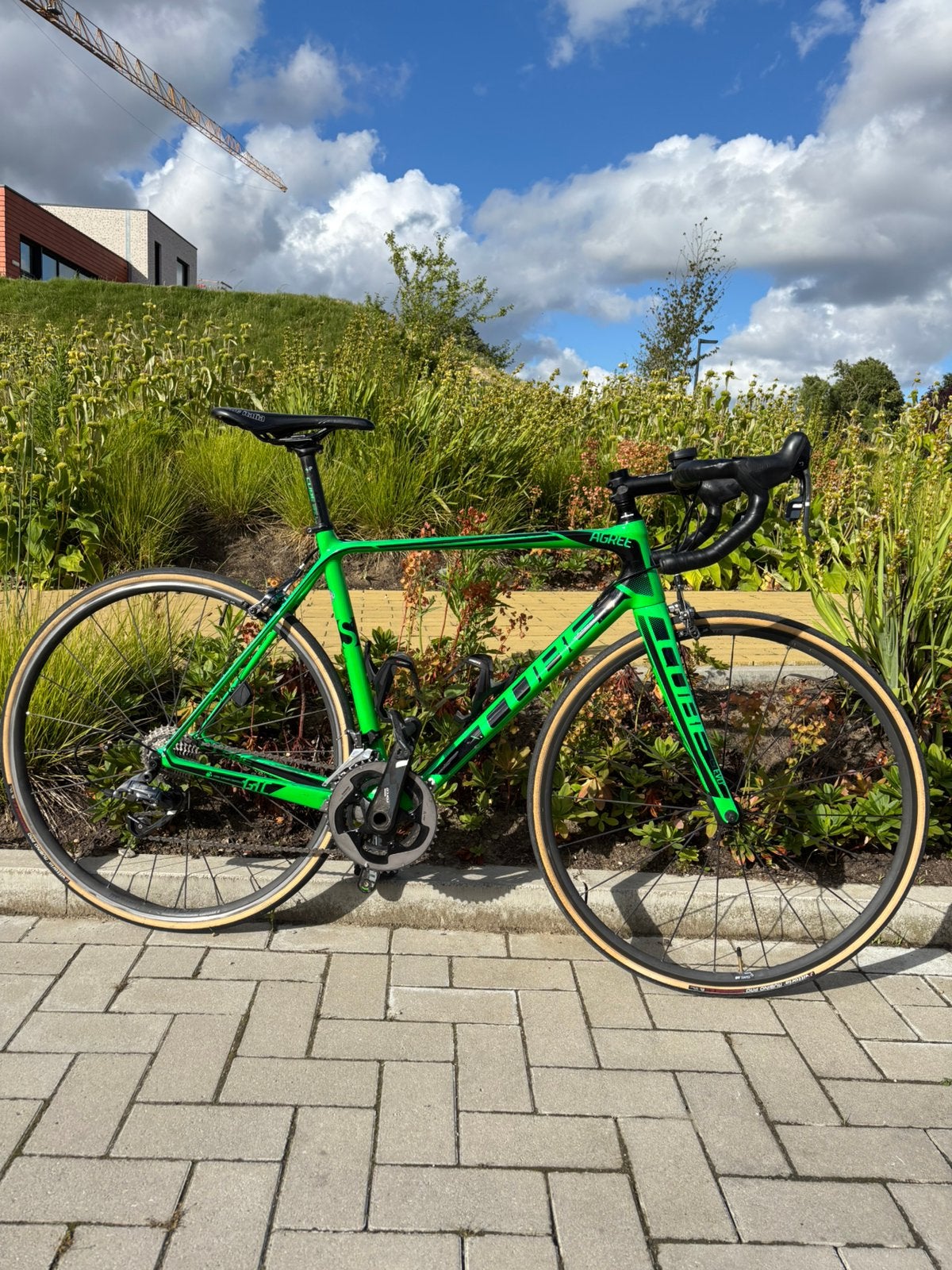 Full Carbon CUBE - Maat 56, Fietsen en Brommers, Fietsen | Racefietsen, Zo goed als nieuw, Carbon, 53 tot 57 cm, Ophalen