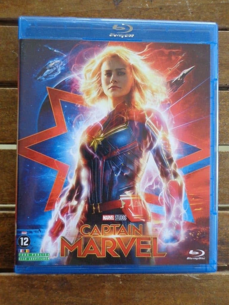 )))  Bluray  Captain Marvel  //  Super-Héros  (((, Cd's en Dvd's, Film, Science Fiction en Fantasy, Ophalen of Verzenden, Zo goed als nieuw