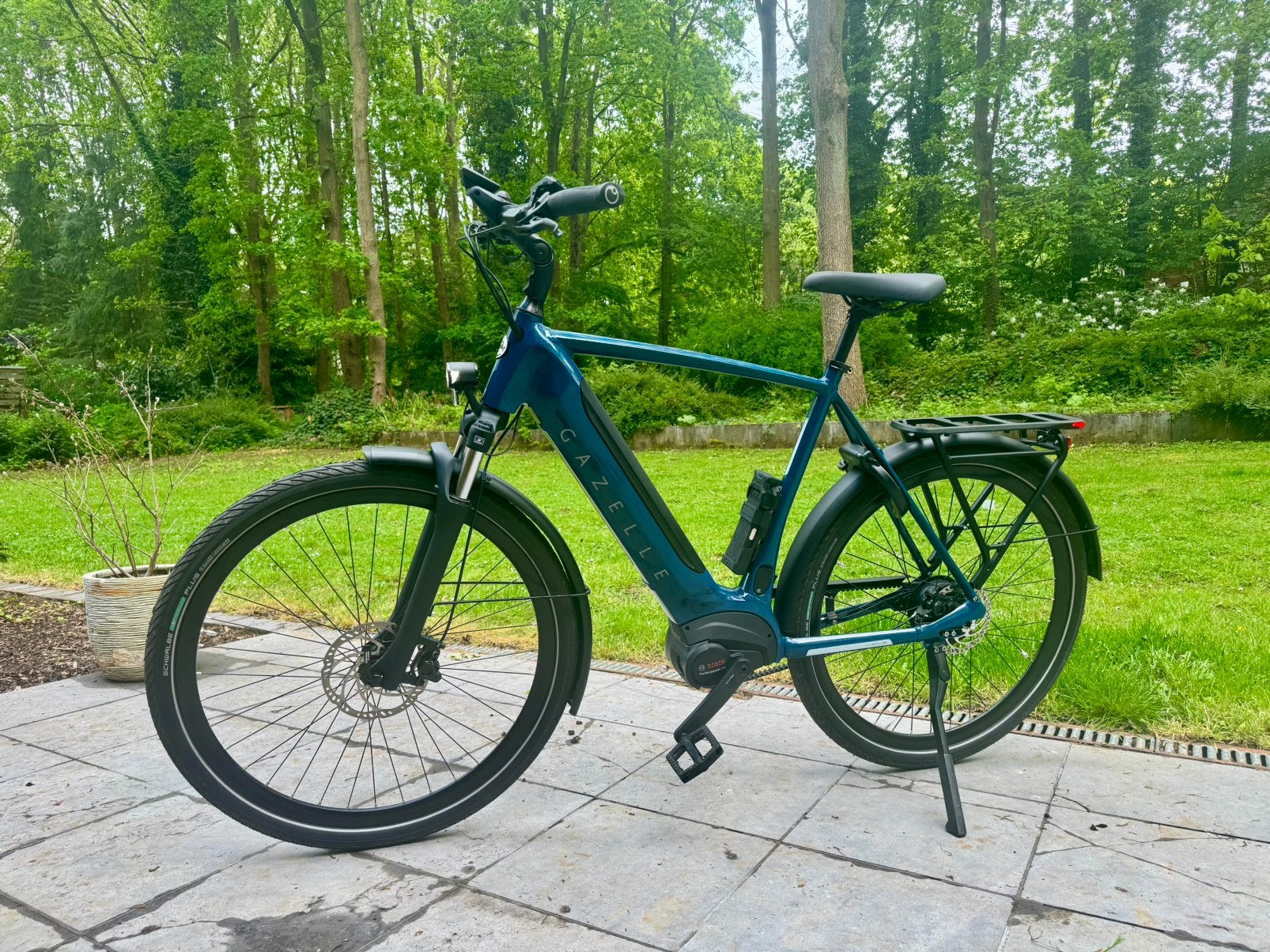Gazelle c380 ultimate, Ophalen, Zo goed als nieuw, 59 cm of meer, 50 km per accu of meer
