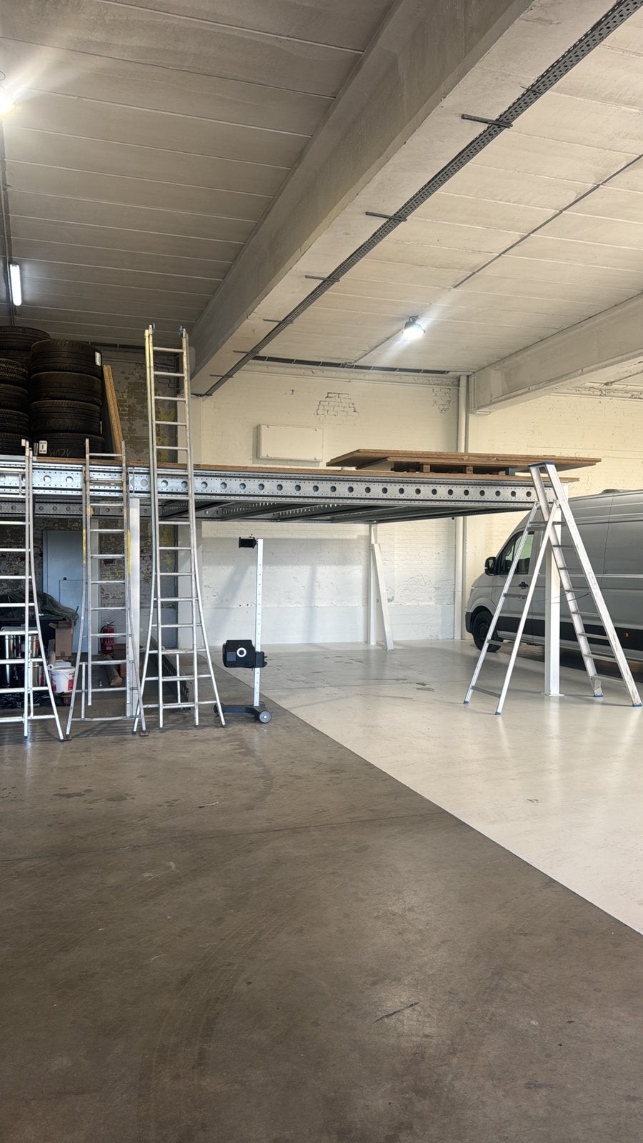 Mezzanine , tussenverdiep , zolder, Ophalen