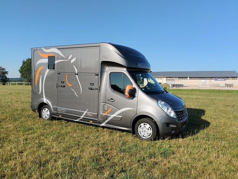 Remorque pour chevaux Horse van Horsetrailer Ceaux, Animaux & Accessoires, Enlèvement, Utilisé, Aluminium, Remorque 2 chevaux