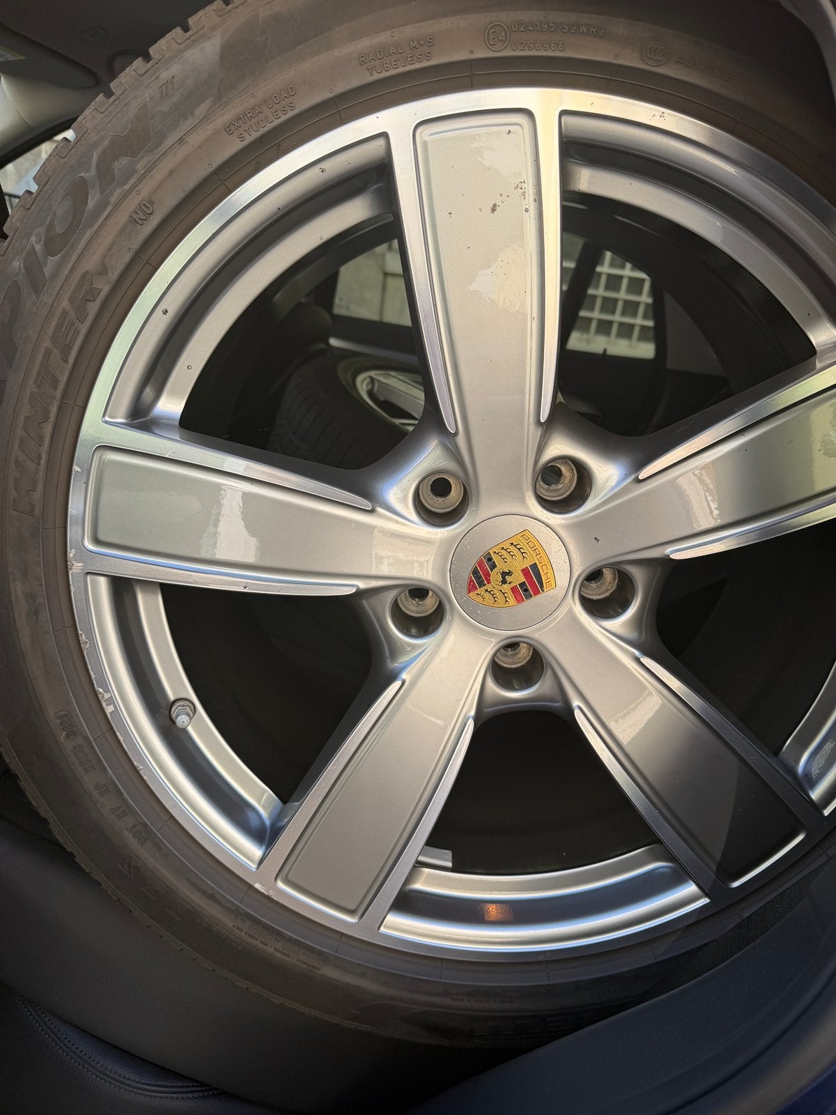 4 Jantes 20 pouces porsche (Cayenne), Autos : Pièces & Accessoires, Pneus hiver, Véhicule de tourisme, Enlèvement, Utilisé