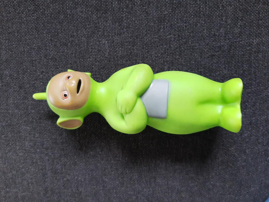 Teletubbie groen, Ophalen, Groen