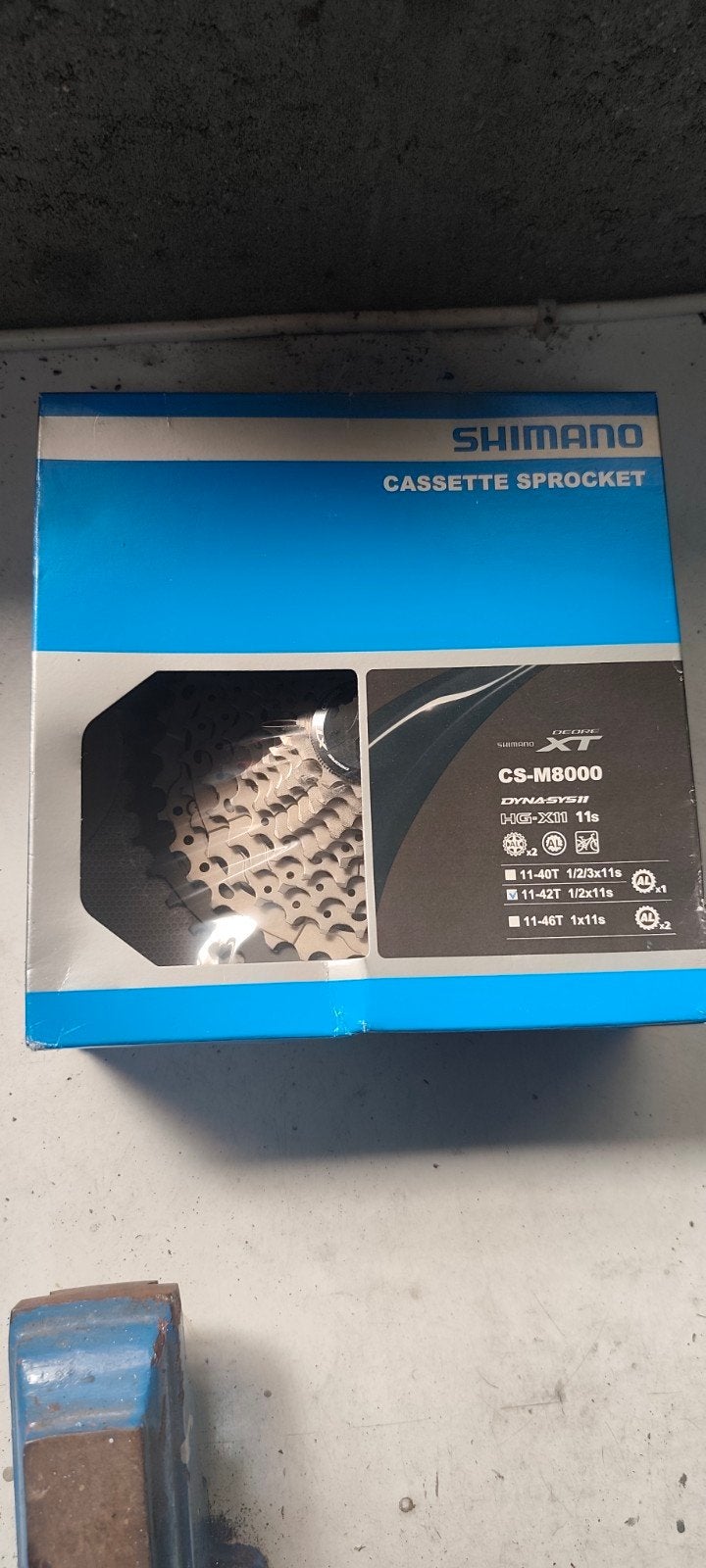 Cassette Shimano XT 11V