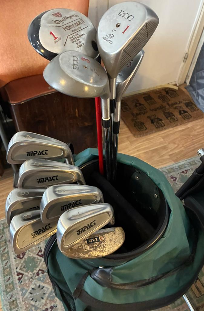 Beginner golfset voor mannen - mix van merken, Ophalen, Gebruikt, Set, Overige merken