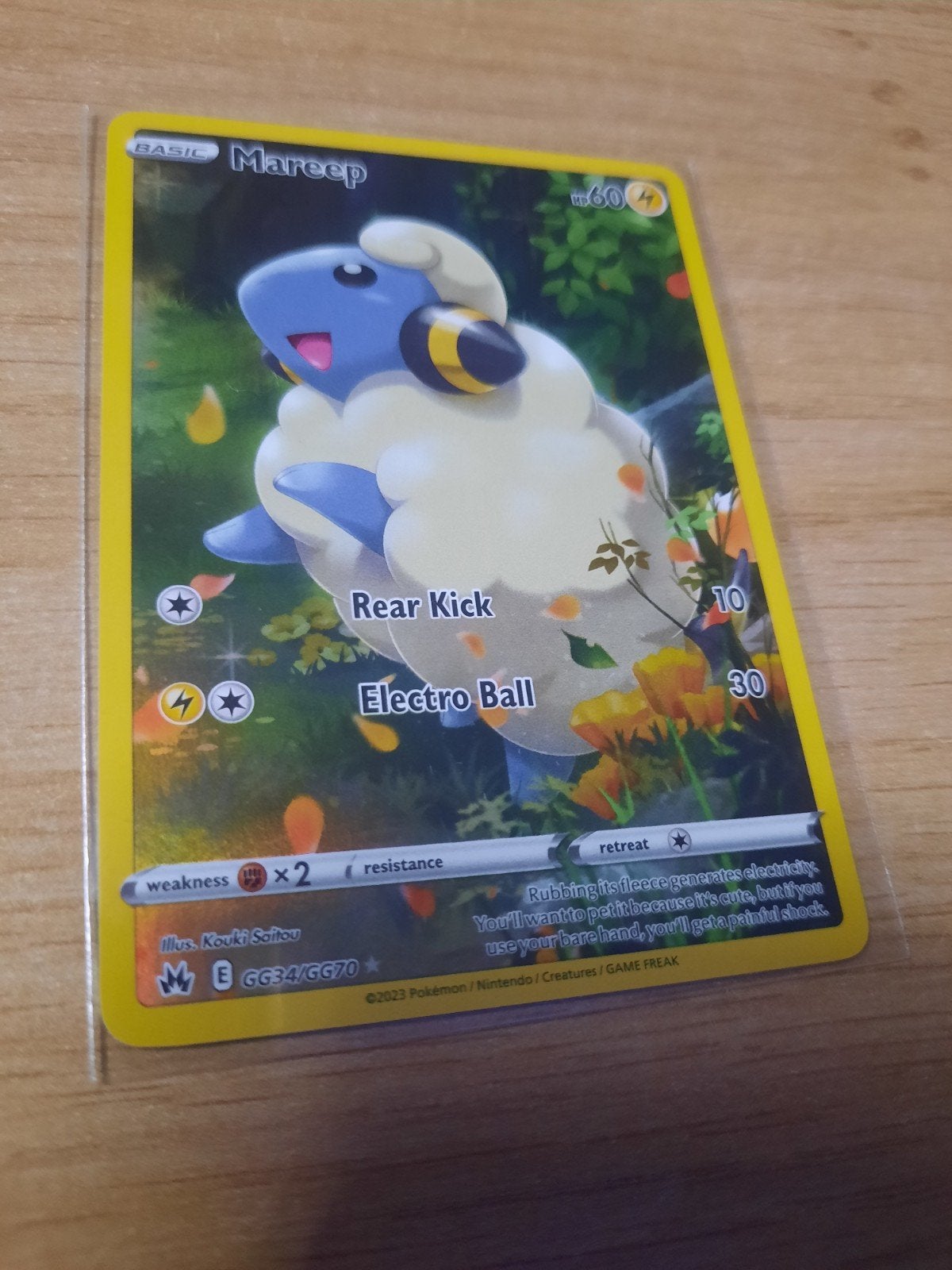 Mareep GG34/GG70, Ophalen