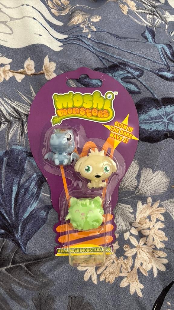 Moshi Monsters Moshlings 2012 Glow In The Dark Wave 2, Ophalen of Verzenden, Nieuw