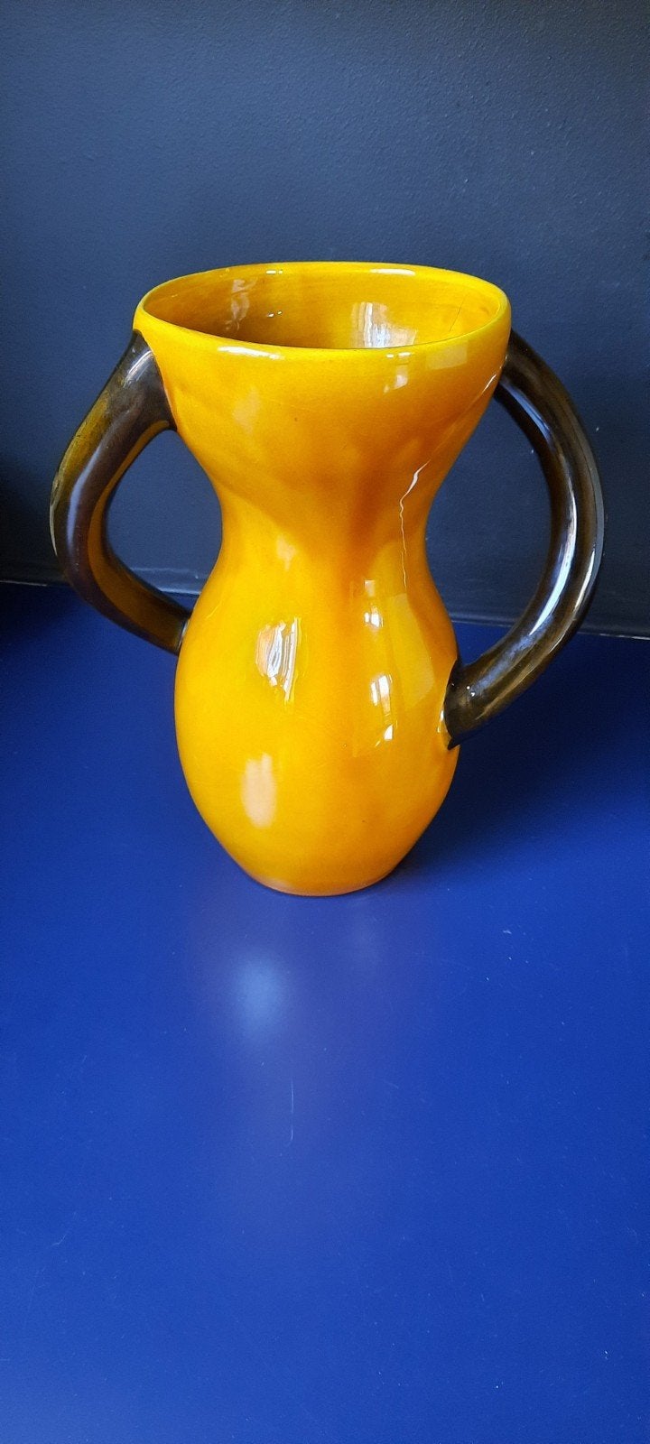 Vaas collectie mustard Vallauris, Antiek en Kunst, Ophalen