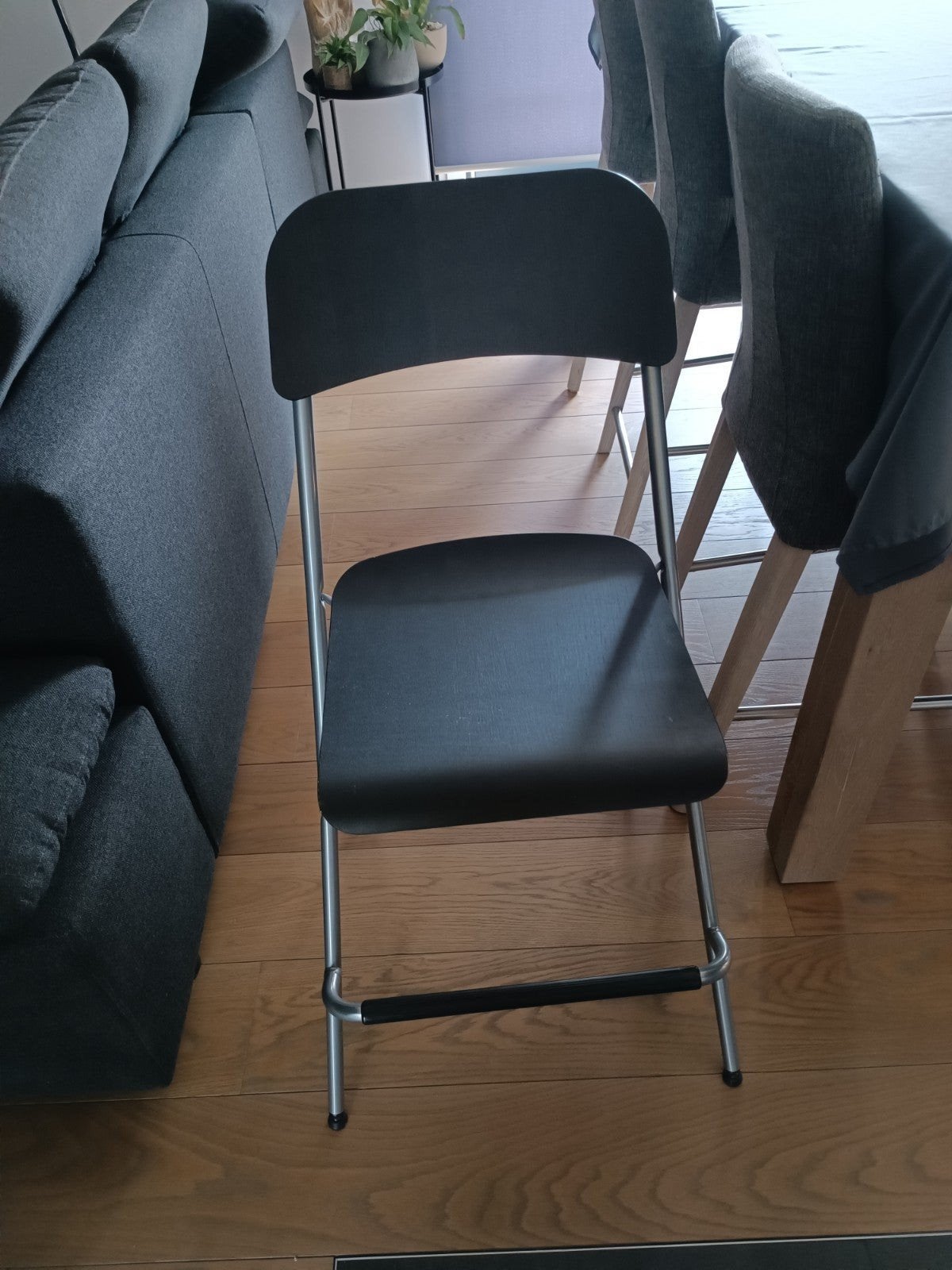 2 Chaises de bar pliantes, Enlèvement