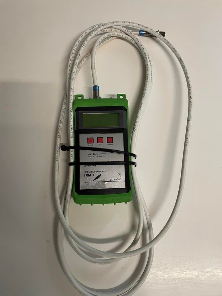 TDR / Impulsreflektometer (Telenet), Bricolage & Construction, Instruments de mesure, Enlèvement, Comme neuf