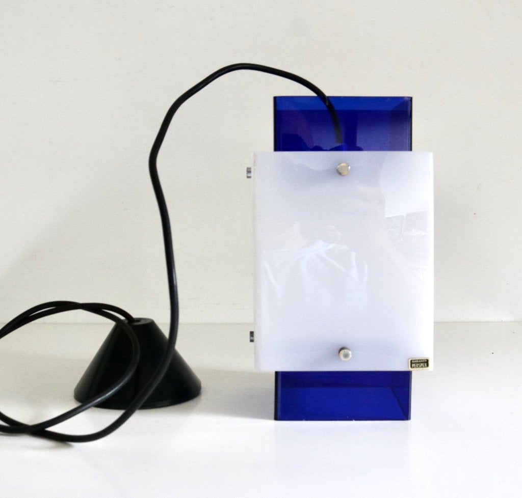 vintage perspex plexi lamp - Design hanglamp, Ophalen of Verzenden