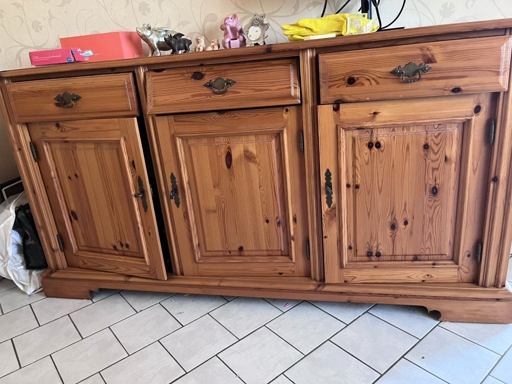 Buffetkast in grenen, 25 à 50 cm, Moins de 100 cm, 150 à 200 cm, Enlèvement