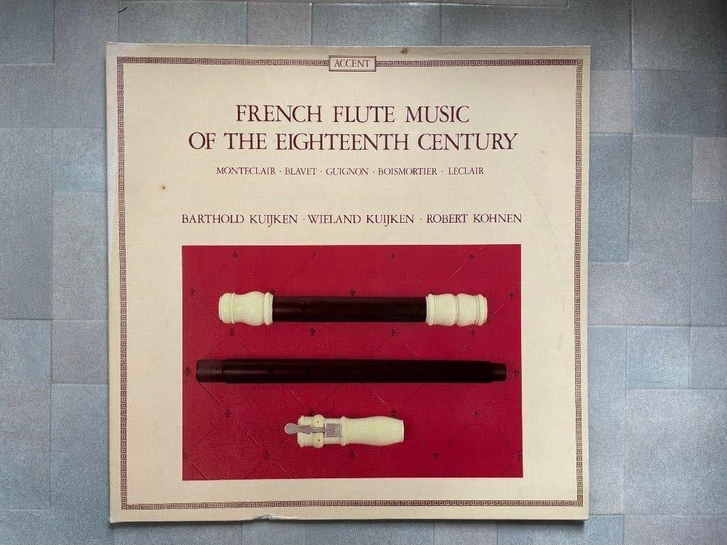 French Flute Music Of The Eighteenth Century lp, Ophalen of Verzenden, Zo goed als nieuw, LP