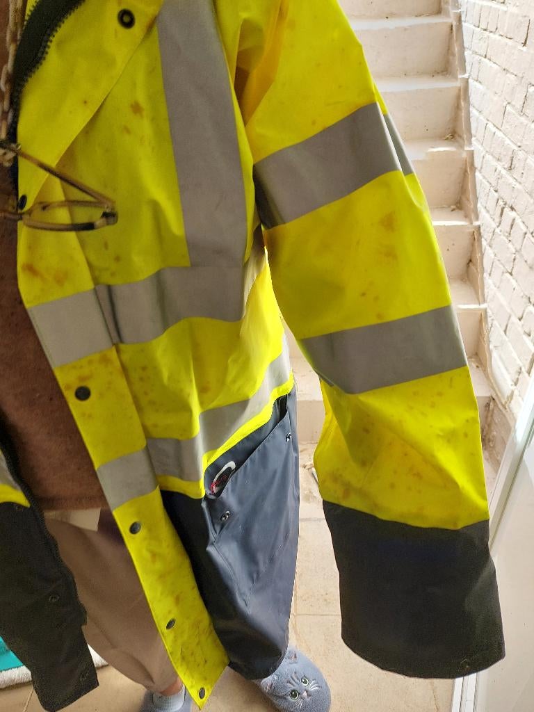 Veste de pluie, protection contre le vent & le froid, Taille 52/54 (L), Enlèvement, Porté, FLEXOTHANE