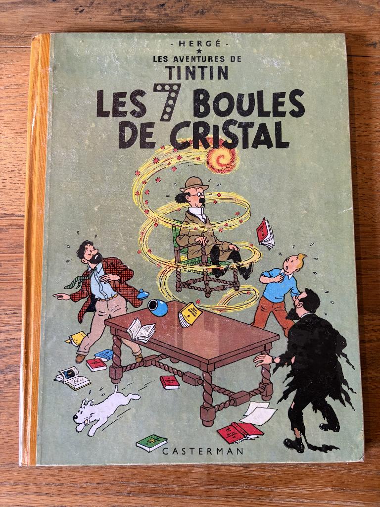 Tintin, Les 7 boules de cristal, Livres, BD, Enlèvement ou Envoi, Une BD, Utilisé, Herge