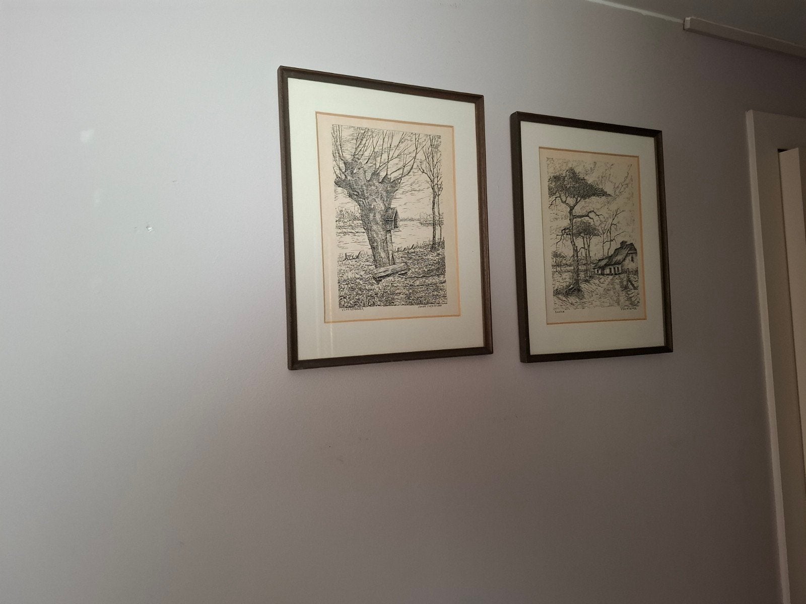 dessins à la plume, Maison & Meubles, Enlèvement ou Envoi