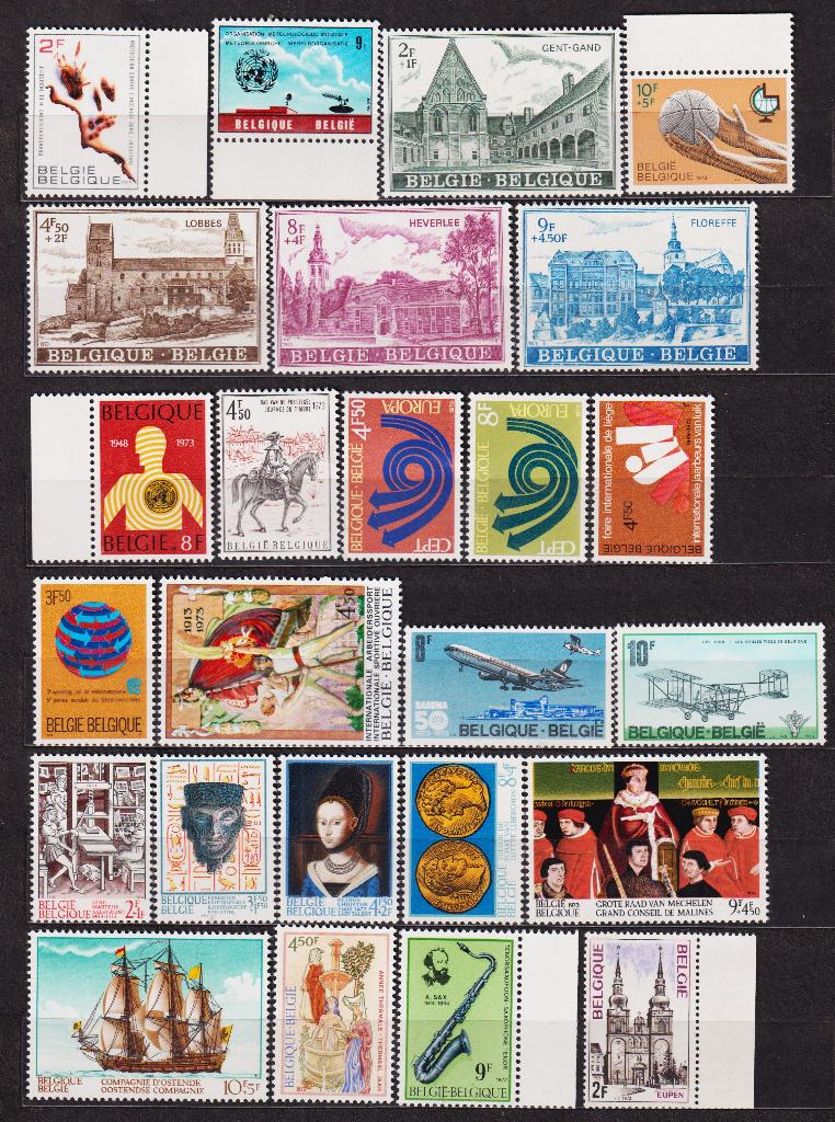 België 1973 met boekjes **, Verzenden, Postfris, Postfris