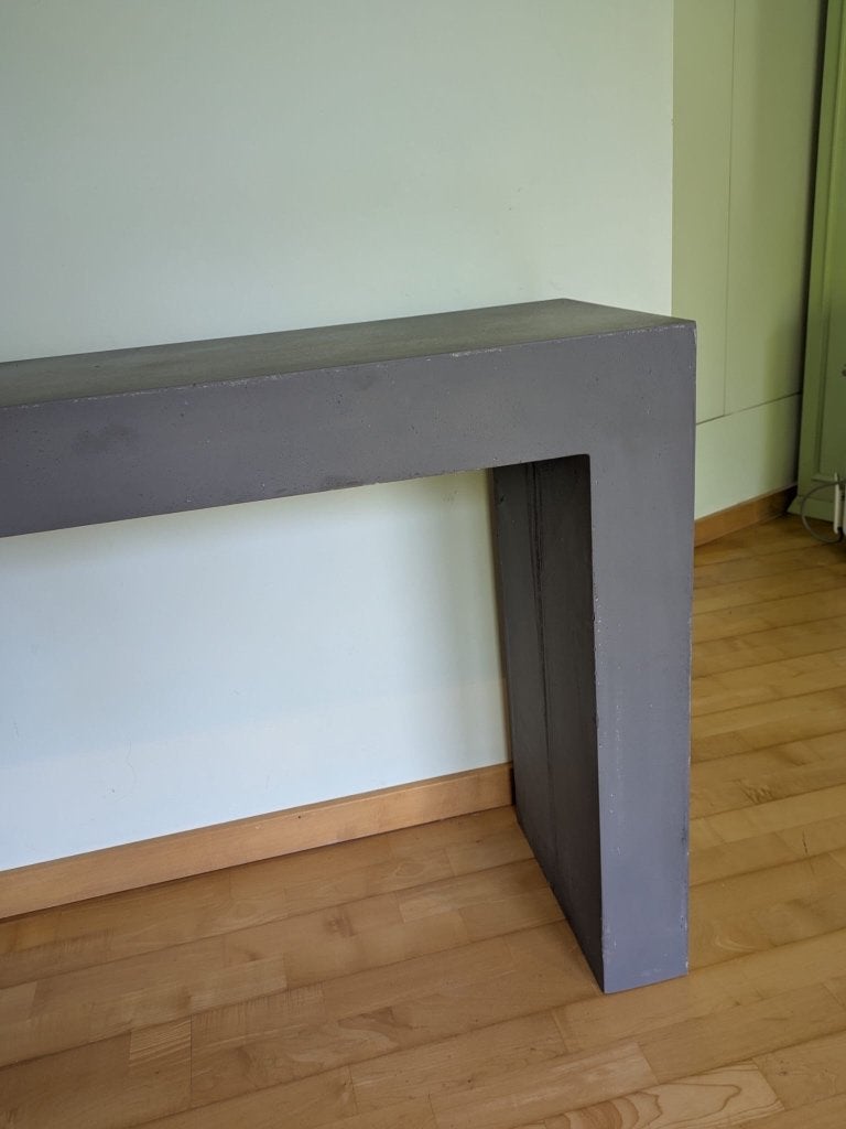 Console design en béton, Enlèvement, Comme neuf