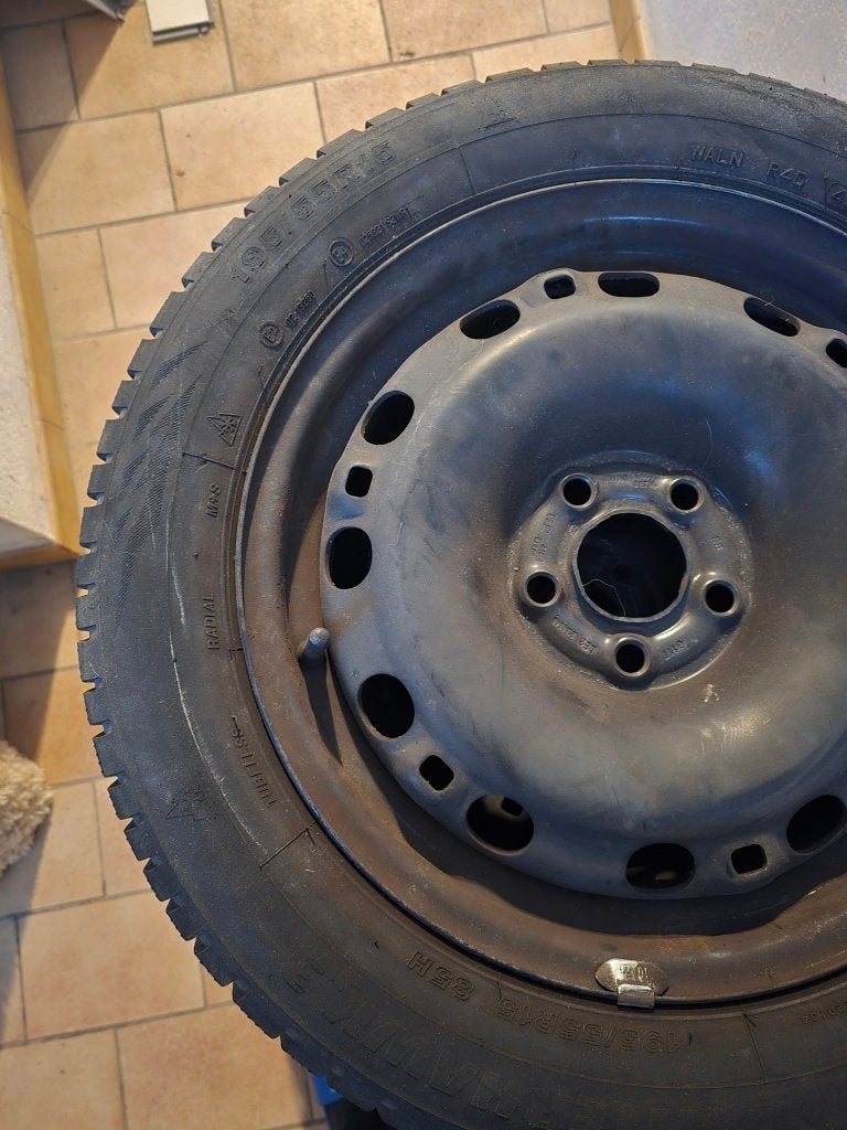 pneus sur jantes, Auto-onderdelen, Ophalen, Gebruikt, 15 inch, Banden en Velgen