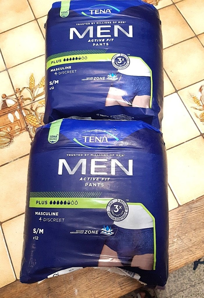 TENA MEN - Taille S/M - 2x12 pièces - Nouveau !, Enlèvement ou Envoi, Neuf