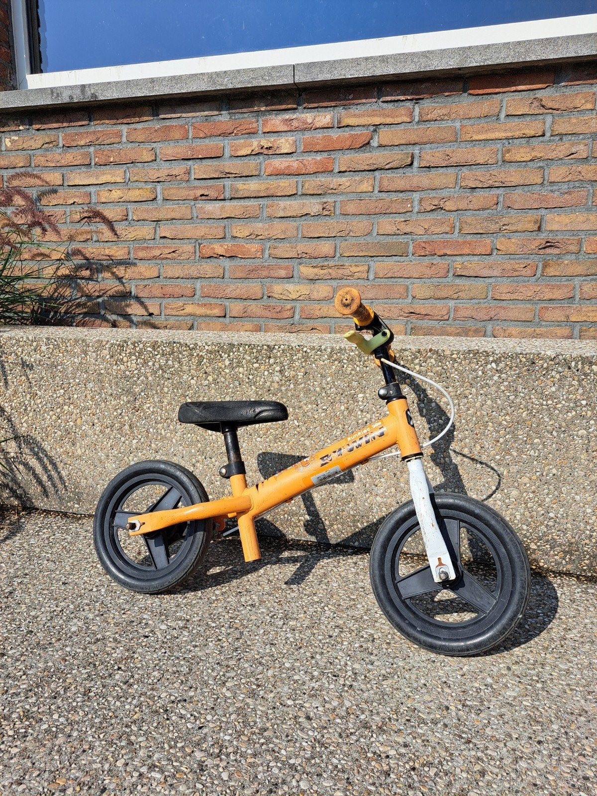 loopfiets, Ophalen