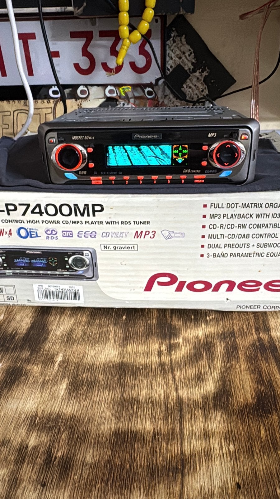 Pioneer DEH-P7400MP, Ophalen of Verzenden, Zo goed als nieuw