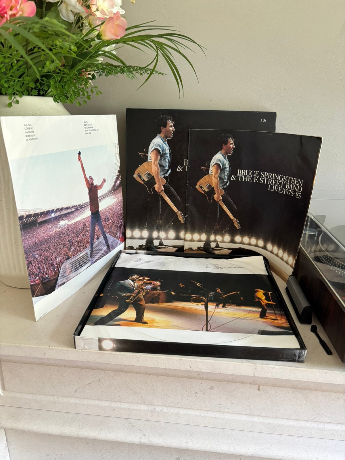 box 5 lps bruce springsteen live near mint!, Ophalen of Verzenden, Zo goed als nieuw