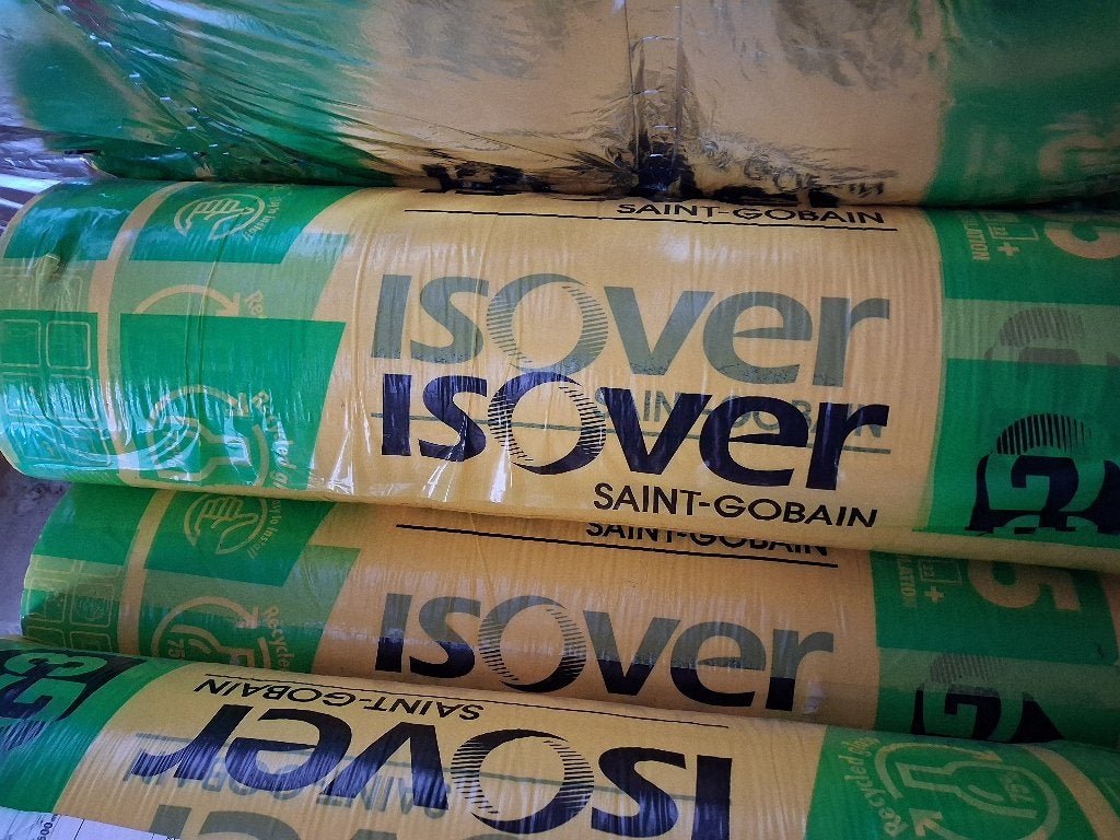 Isover isolatierollen, Doe-het-zelf en Bouw, Isolatie en Afdichting, Ophalen, Nieuw, Glaswol, Dakisolatie