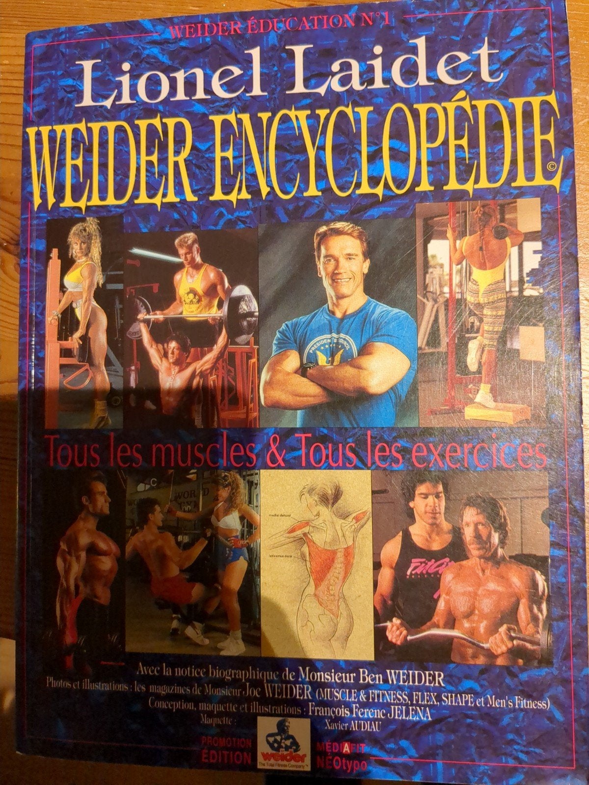 Weider encyclopédie, Santé et Condition physique, Utilisé, Lionel Laidet, Enlèvement ou Envoi